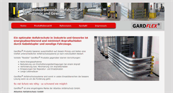 Desktop Screenshot of gardflex.de