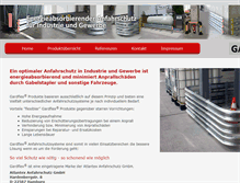 Tablet Screenshot of gardflex.de